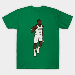 Eric Bledsoe 3 Point Celebration - NBA Milwaukee Bucks T-Shirt